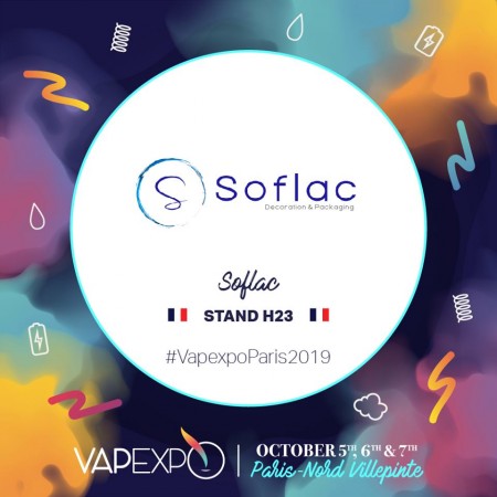 Soflac sera présent à la VapExpo de Paris