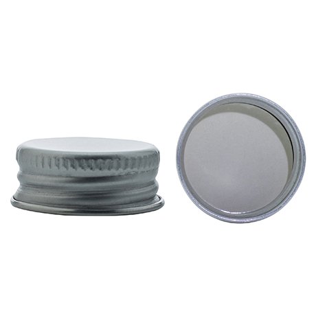 Capsule aluminium bords roulés PH18