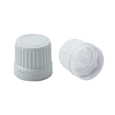 Capsule inviolable PP DIN18 1 composant + Compte-goutte