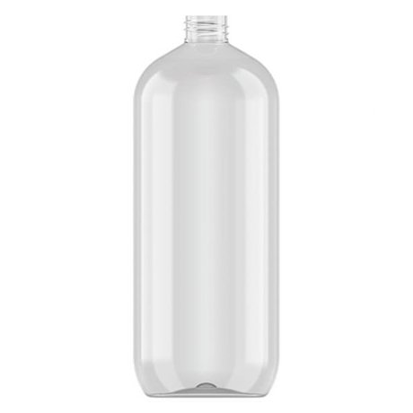 Flacon Boston Round PET Cristal 1 000 ml