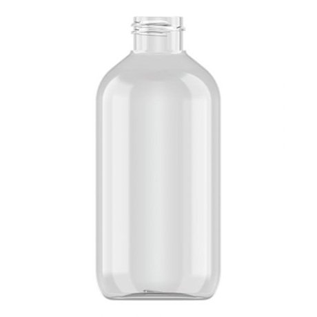 Flacon Boston Round PET Cristal 200 ml