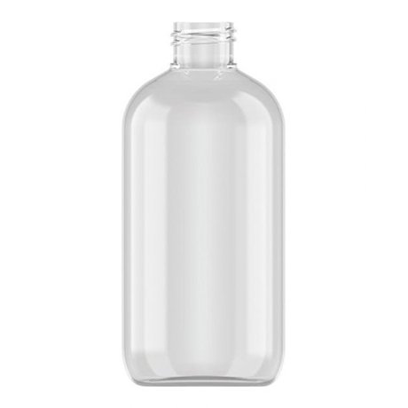 Flacon Boston Round PET Cristal 250 ml