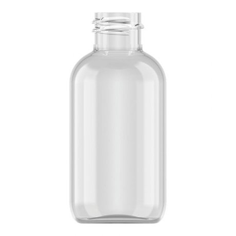 Flacon Boston Round PET Cristal 50 ml