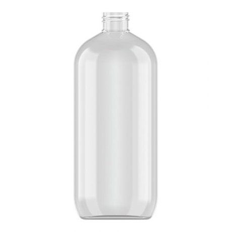 Flacon Boston Round PET Cristal 500 ml