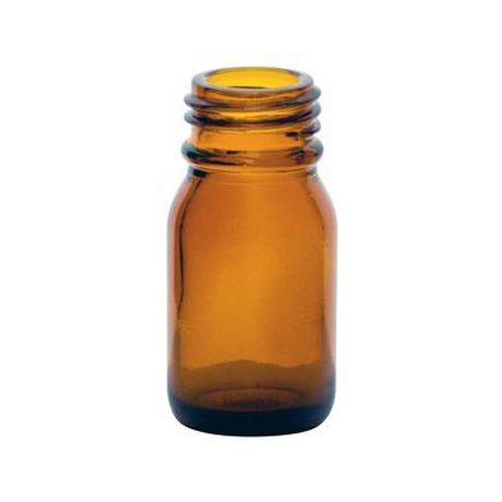 R10J - Flacon Rond verre ambré PH18 10 ml