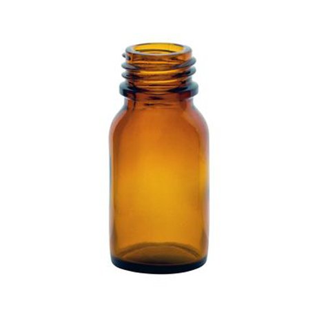 R15J - Flacon Rond verre ambré PH18 15 ml