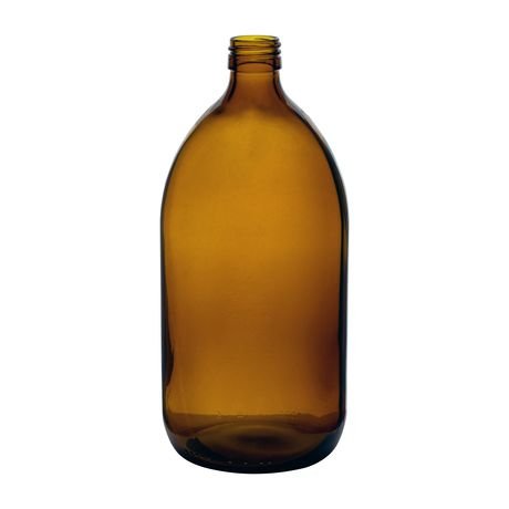 Sirop 1000 ml verre jaune