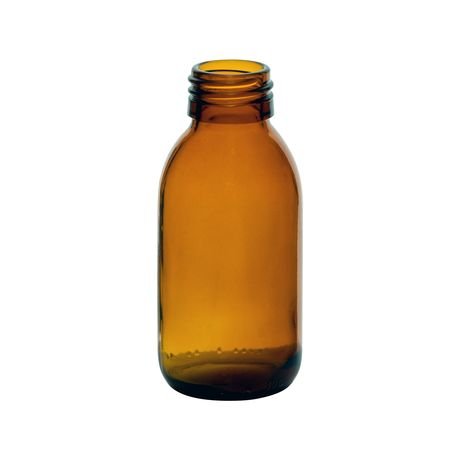 Sirop 100 ml verre jaune