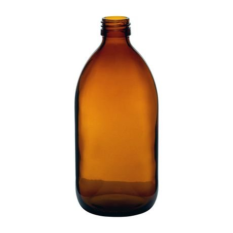 Sirop 500 ml verre jaune