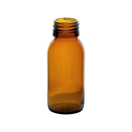 Sirop 60 ml verre jaune
