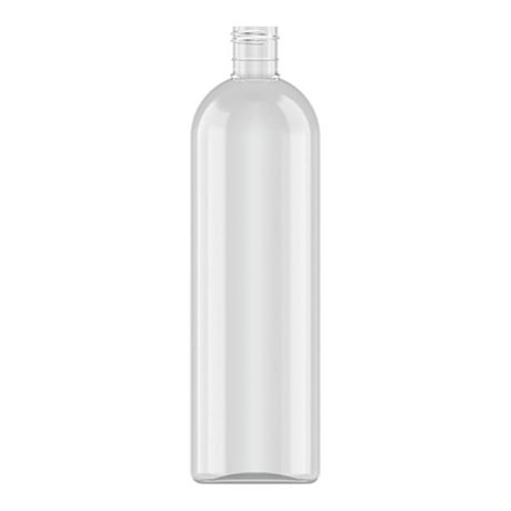 Flacon Tall Boston Round PET Cristal 500 ml